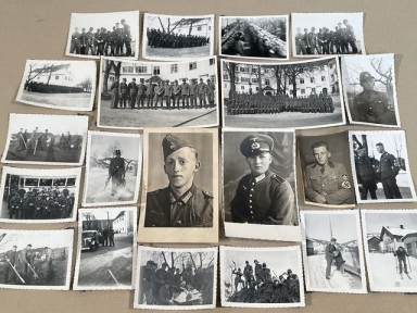 Original WWII German Photographs Lot, 50 TOTAL