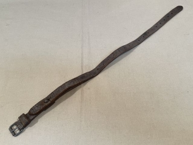 Original WWII German Luftwaffe Greatcoat (Tornister) Strap, Brown