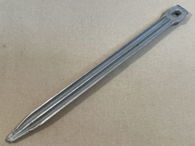 Original WWII German Soldiers M1929 Aluminum Tent Peg