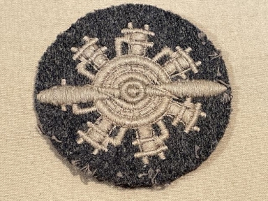 Original WWII German Luftwaffe Aircraft Equipment Administrator's Trade Badge