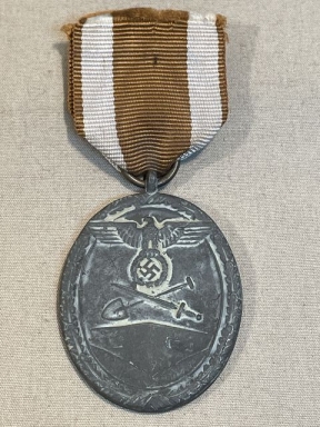 Original WWII German West Wall Medal