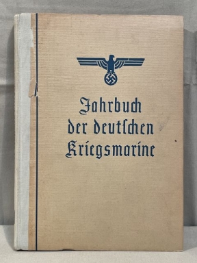 Original WWII German Kriegsmarine (Navy) Year Book for 1941