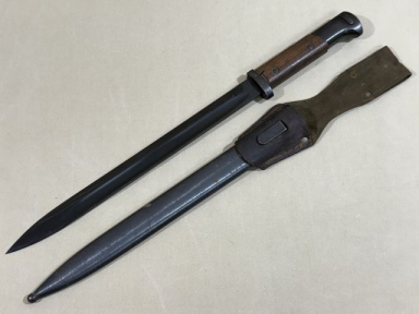 Original WWII Czech VZ24 Bayonet Manufactured During the German Occupation