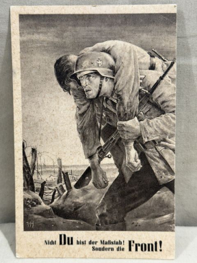 Original WWII German Commemorative Postcard, Day of the NSDAP