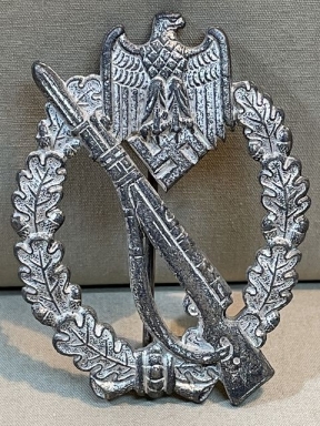 Original WWII German Infantry Assault Badge in Silver