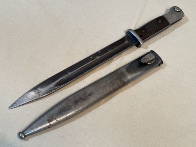 Original WWII German 98K Bayonet and Scabbard