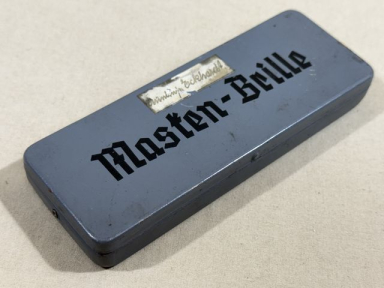 Original WWII German Masken-Brille (Gas Mask Glasses) Case