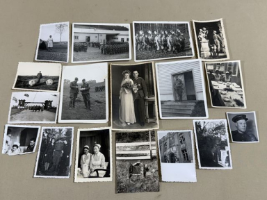 Original WWII German Photographs Lot, 40 TOTAL