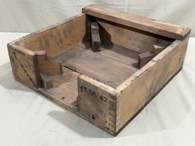 Original WWII German Tellermine 42 Transit Box, UNUSED!