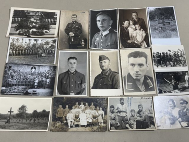 Original WWII German Photographs Lot, 40 TOTAL