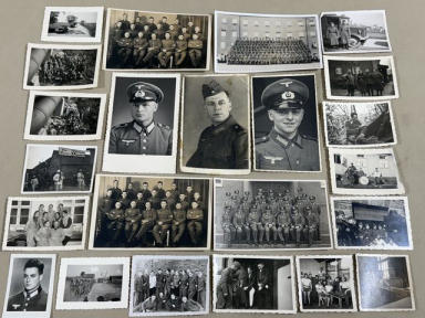 Original WWII German Photographs Lot, 40 TOTAL