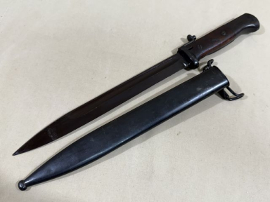 Original POST-WWII Norwegian Bayonet and Scabbard