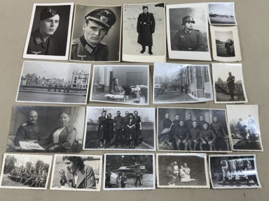 Original WWII German Photographs Lot, 40 TOTAL