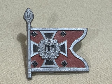 Original WWII German Flag Tinnie, ARTILLERIE