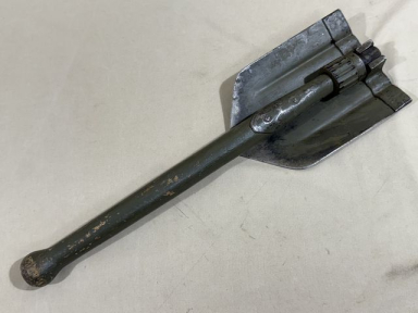 HOLD! Original WWII German Soldier's Folding Shovel, 1940 DATED!