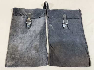 HOLD! Original WWII German 2nd Pattern Rifle Grenade Bags, Pair UNISSUED