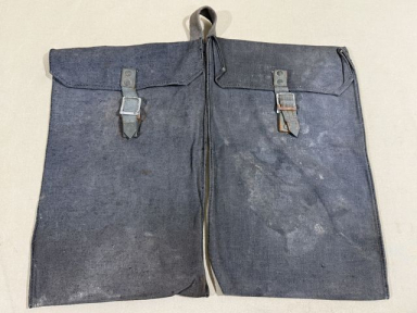 Original WWII German 2nd Pattern Rifle Grenade Bags, Pair UNISSUED
