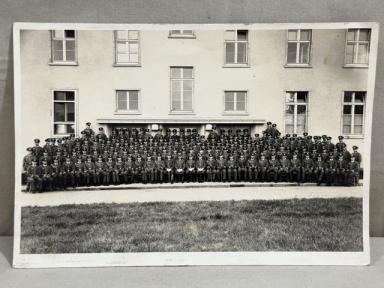 Original WWII German Heer (Army) Company Group Photograph with Officers