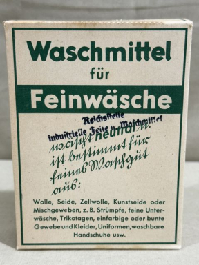 Original WWII German Laundry Detergent (for UNIFORMS), 40 Liter Size