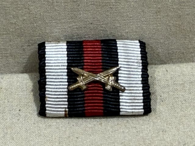 Original Pre-WWII German Combatant's 1914-18 Cross of Honor Ribbon Bar, UNISSUED