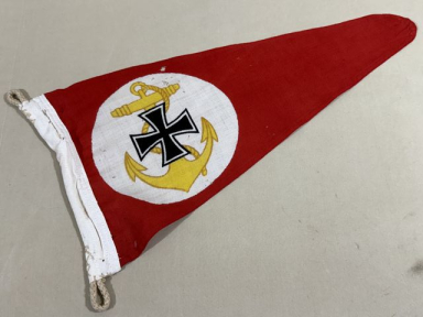 Original WWII German Kriegsmarine Pennant for the Destruction of Ships