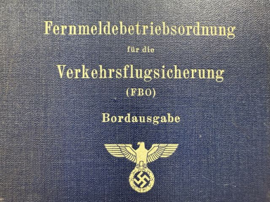 Original WWII German Luftwaffe Telecommunications Operating Regulations Manual