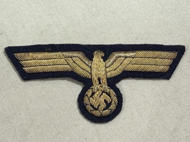 Original WWII German Kriegsmarine (Navy) Officer's Breast Eagle