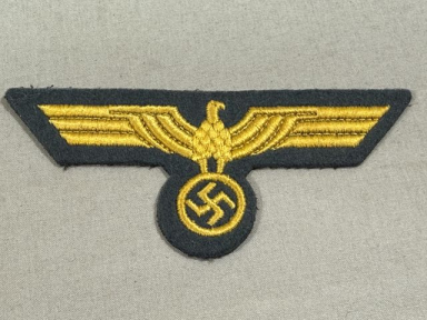 Original WWII German KM Coastal Artillery EM/NCO Breast Eagle