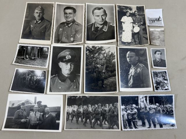 Original WWII German Photographs Lot, 40 TOTAL