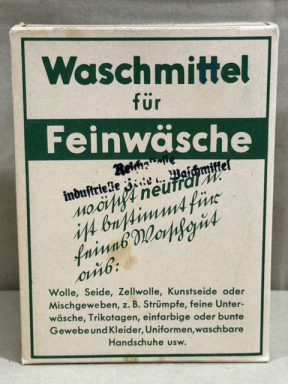Original WWII German Laundry Detergent (for UNIFORMS), 40 Liter Size