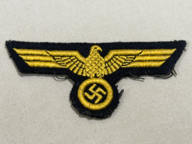 Original WWII German Kriegsmarine (Navy) EM/NCO's Breast Eagle
