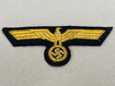 Original WWII German Kriegsmarine (Navy) Officer's Breast Eagle