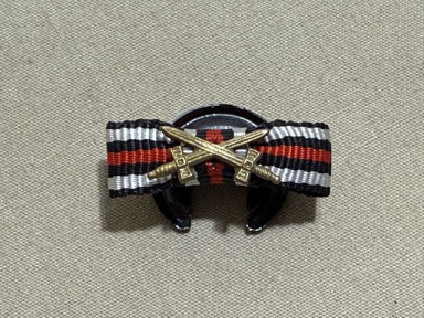 Original Pre-WWII German Lapel Button Hole Ribbon, Hindenburg Cross