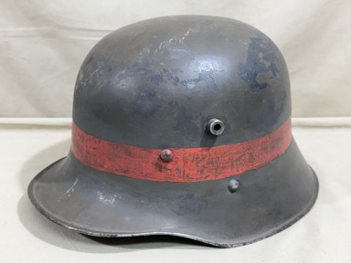 Original WWI German M18 Steel Helmet Shell, Czech Reused Post-War