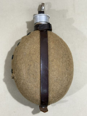 Original Nazi Era German BROWN Cover Political Style Canteen