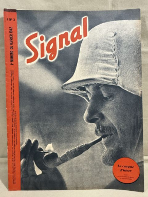 Original WWII German Signal Magazine (French Language), 1942