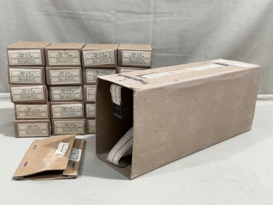 Original WWII German 8mm Mauser Ammo Boxes & Sleeve