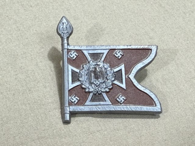 Original WWII German Flag Tinnie, AUFKLÄRUNGSABTEILUNGEN