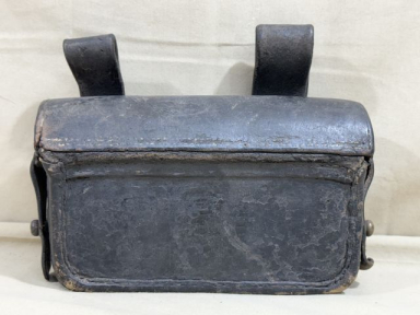 Original Pre-WWI German Leather Cartridge Pouch, Kall