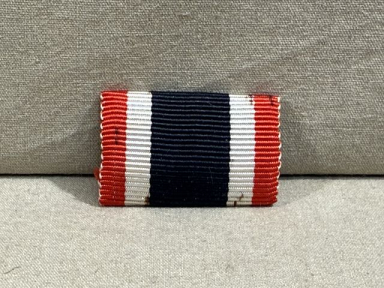 Original WWII German War Merit Cross 2nd Class Ribbon Bar, UNISSUED