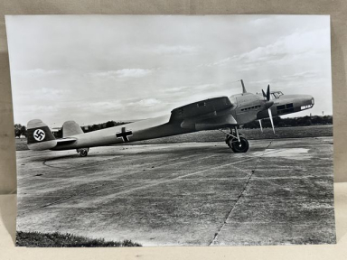 Original WWII German Airplane Photograph, Dornier DO-17
