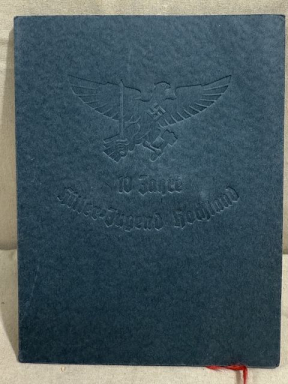 Original WWII German Hitler Youth BDM Sports Award Booklet