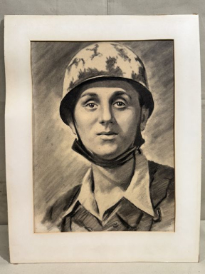 Original WWII German Studio Portrait Photograph, Fallschirmjger