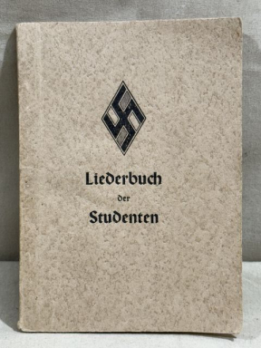 Original Nazi Era German NSDStB "Student Song Book", Liederbuch der Studenten