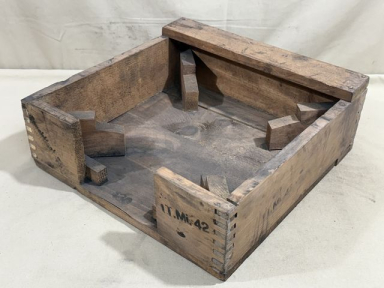 Original WWII German Tellermine 42 Transit Box, UNUSED!