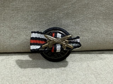 Original Pre-WWII German Lapel Button Hole Ribbon, UNISSUED