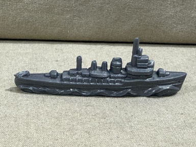 Original WWII German WHW Donation Figure, Destroyer
