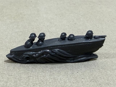 Original WWII German WHW Donation Figure, Pionier Sturmboot