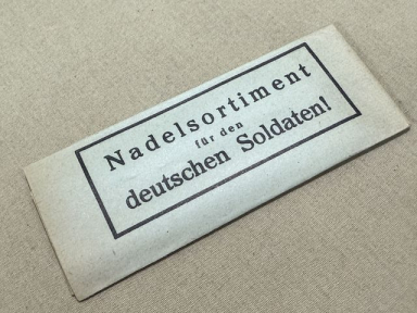 Original WWII German Soldier's Sewing Needle Pack