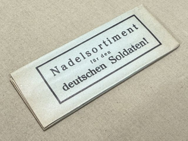 Original WWII German Soldier's Sewing Needle Pack